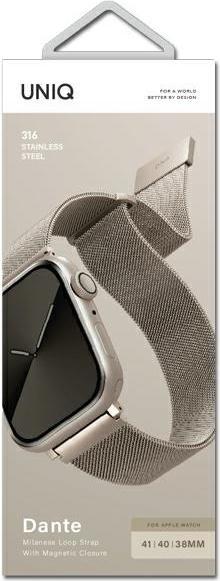 Produktbild Uniq Dante Apple Watch Series 4/5/6/7 (40 mm, Edelstahl)