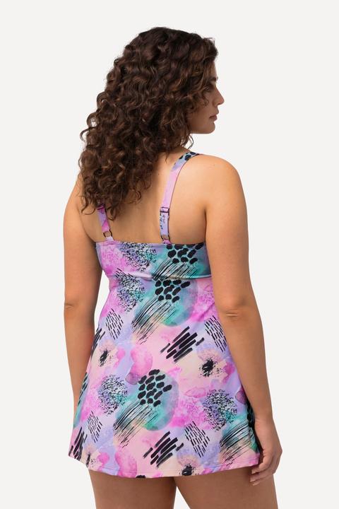Produktbild Ulla Popken Badekleid, Keyhole, Softcups, Träger verstellbar (46)