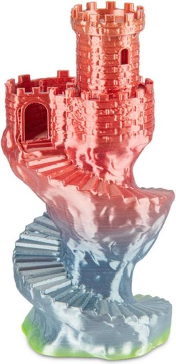 Actual product image Filament PLA Rainbow Fusion 1.75mm 1kg (PLA, 1.75 mm, 1000 g, Multicoloured)
