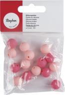 Produktbild Rayher Silikonperlen, 12mm ø, rosé, 16 Stück