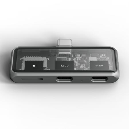 Actual product image Satechi Mobile XR Hub with microSD (USB-C)
