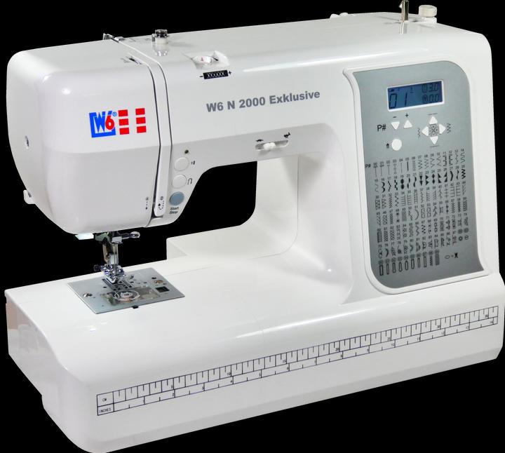 Actual product image W6 Sewing Machine N 2000 Exclusive