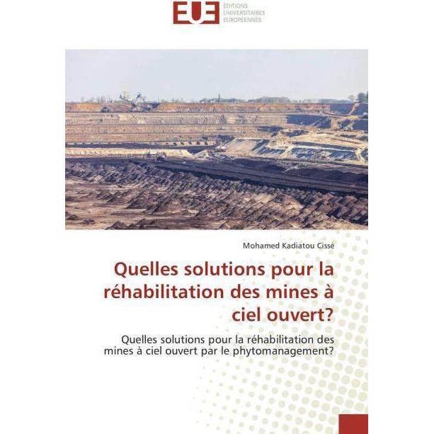 Quelles solutions pour la réhabilitation des mines à ciel ouvert?, Fachbücher