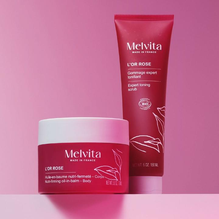 Actual product image Melvita L'OR ROSE Firming & Nourishing Body Balm (Body milk, 170 ml)