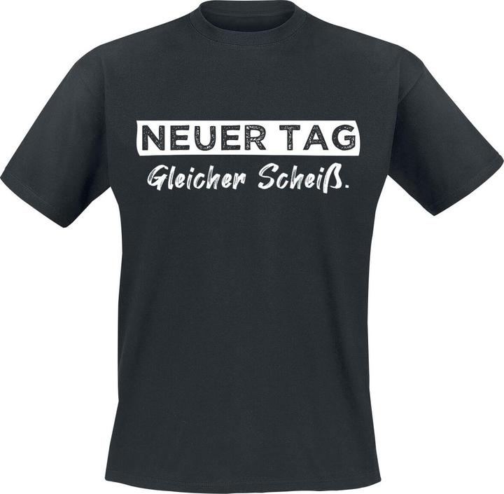 Produktbild Gaming-Sprüche Neuer Tag - Gleicher Scheiss (4XL)