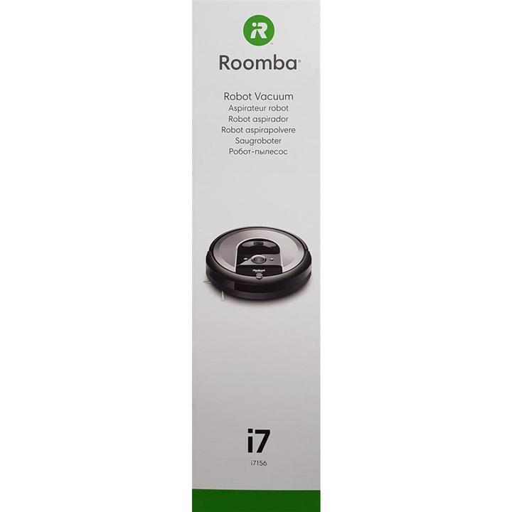 Produktbild iRobot Roomba i7 i7156 Staubsaugerroboter, silber (Saugroboter)