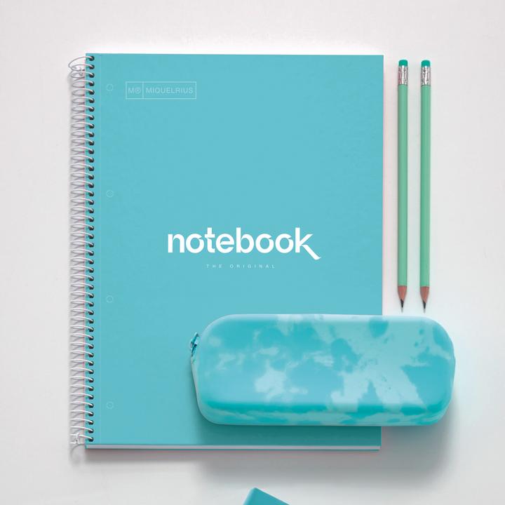 Actual product image Miquelrius Emotions Notebook (A4, Checked, Hardcover)