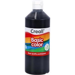 Plakatfarbe Schwarz 500Ml