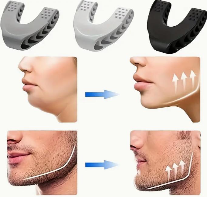 Actual product image Rebound Kieferstraffungstrainer, Jawline Trainer 3er Set