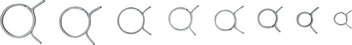 Actual product image BGS Federband-Schlauchschellen-Sortiment 80-tlg. (Hose clip)