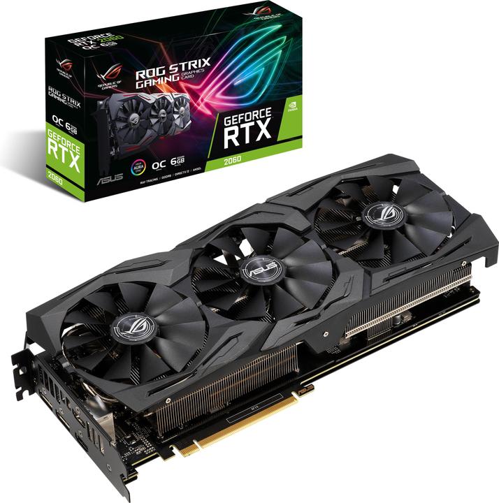 Image du produit ASUS GeForce RTX 2060 ROG Strix O6G Gaming (6 Go)