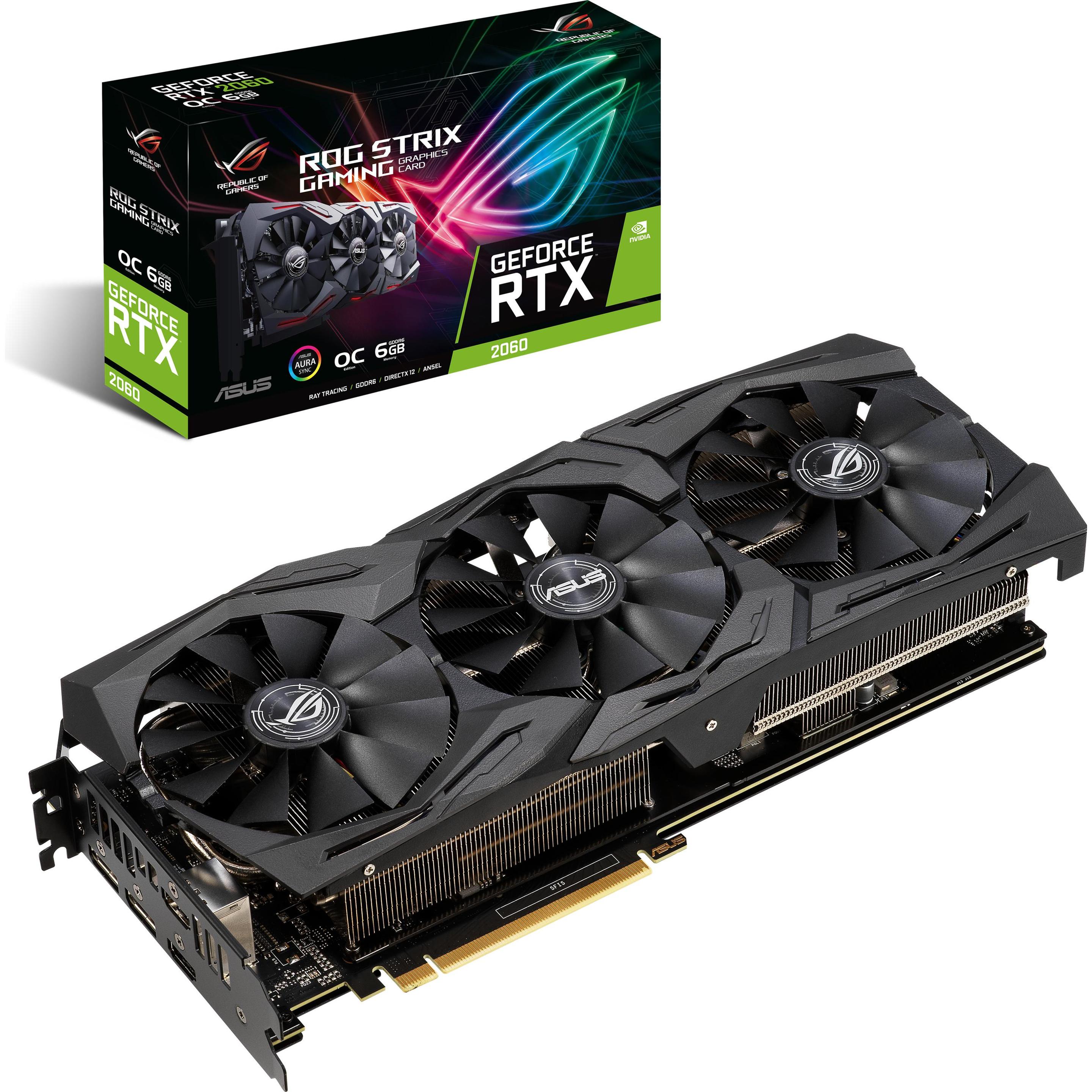 K*n様 ROG-STRIX-RTX2060-O6G-GAMING ASUS GeForce RTX 2060 ROG Strix O6G Gaming - kaufen bei Digitec