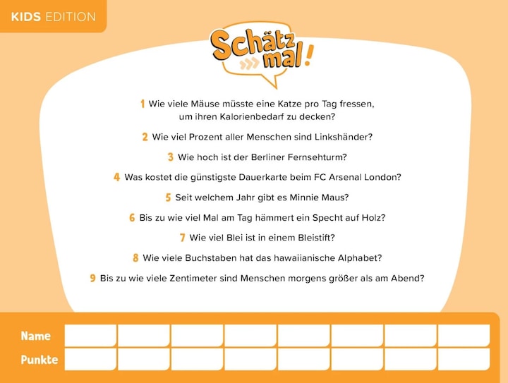 Actual product image Guess what! Kids Edition (German)