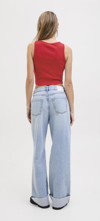 Actual product image JJXX Jxfallon Str Sl Rib Top Jrs Noos (L)