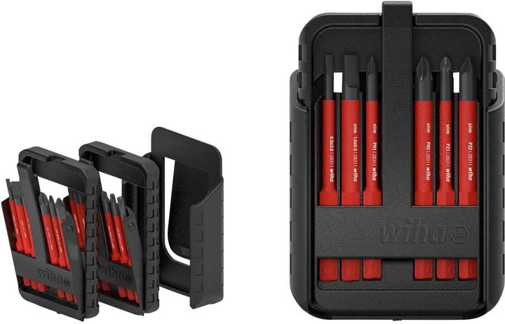 Produktbild Wiha Bit Set (Torx (TX), Schlitz, Pozidriv-Kreuzschlitz (PZ), Phillipps-Kreuzschlitz (PH))