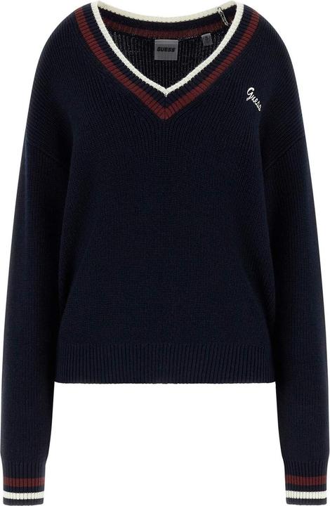 Produktbild Guess Oversize Pullover mit V-Ausschnitt für Damen (L)
