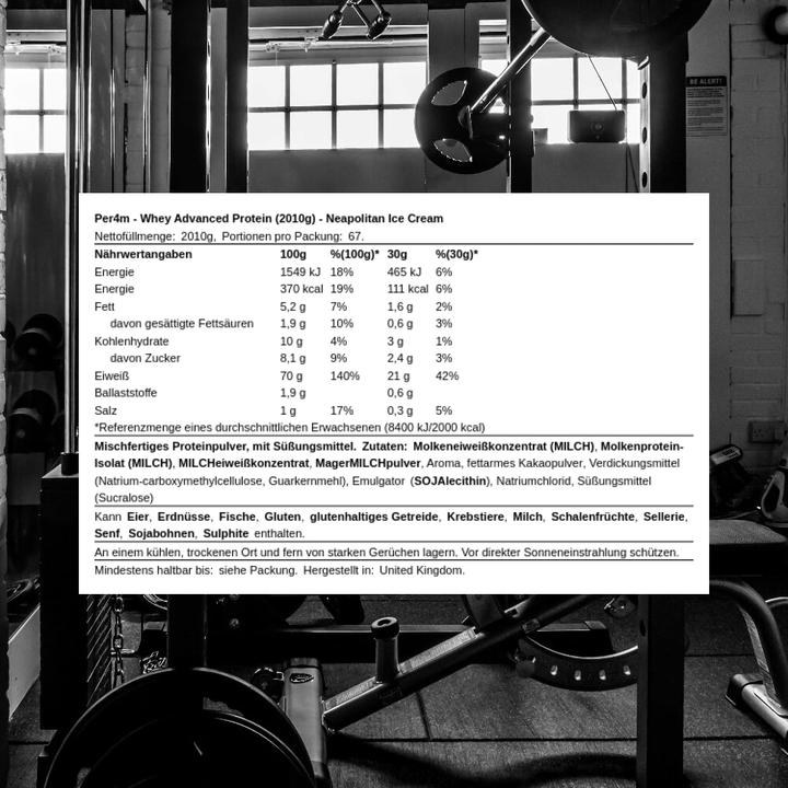 Actual product image Per4m Whey Advanced Protein (1 pcs., 2292 g)