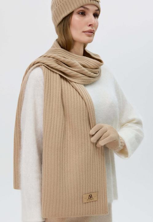 Immagine prodotto Bellemere Scarf Flat-Ribbed Knit Merino Wool Scarf