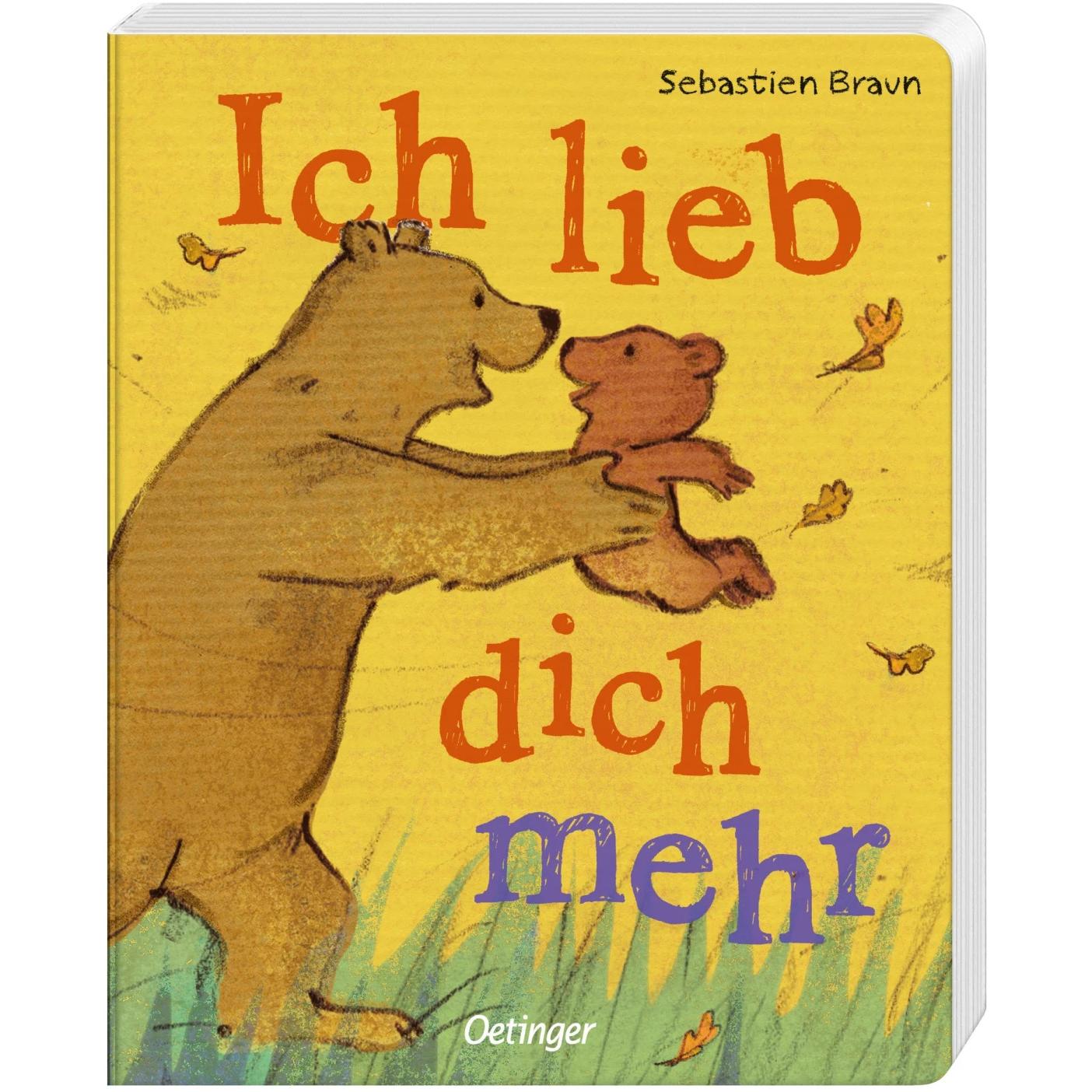 Ich lieb dich mehr, Kinderbücher von Sebastien Braun