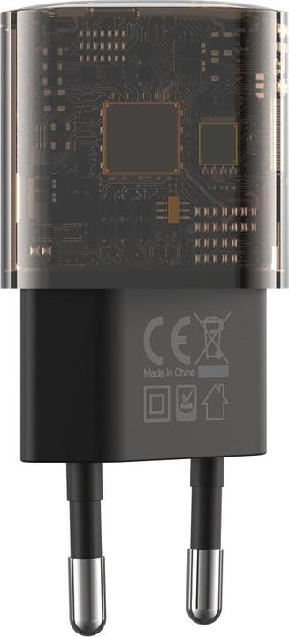 Produktbild xO Klarer Wandlader CE05 PD 30W QC 3.0 18W 1x USB 1x USB-C braun (30 W, 2 Ports)