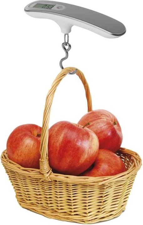 Actual product image Emos Svarstyklės luggage hanger, digital, LCD, max. 50 kg, 3 V, CR2032, PT-506, EV020 - EV020