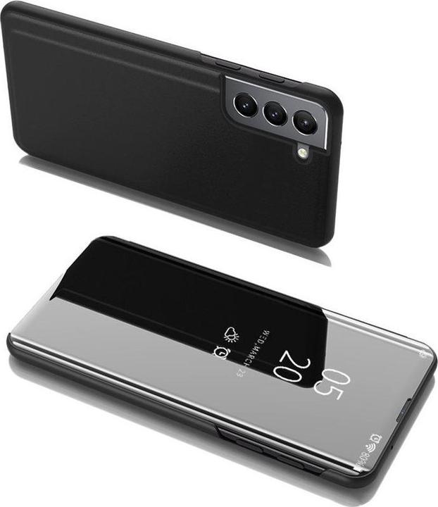 Image du produit Hurtel Clear View Case flip cover pour Samsung Galaxy S22 + (S22 Plus) noir (Samsung Galaxy S22+)