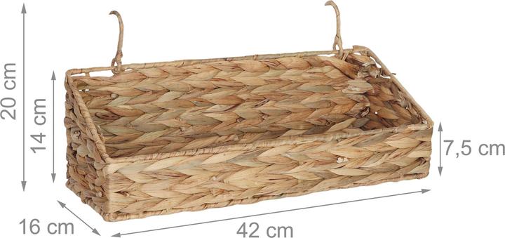 Actual product image Relaxdays Wall basket (42 cm, 1x)