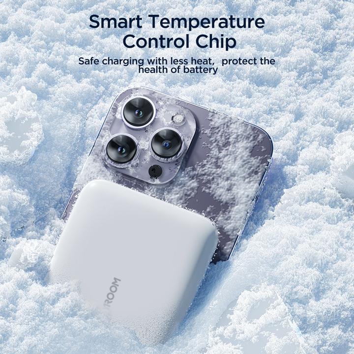 Actual product image Joyroom Mini Magnetic Wireless Powerbank (20W) (10000 mAh, 20 W, 37 Wh)