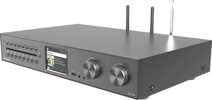 Actual product image Telestar TOP 550 All-In-One system (DAB+, FM, Web radio, Bluetooth, Wi-Fi)
