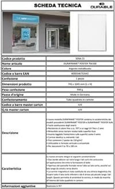 Produktbild Durable DURAFRAME® Info-Rahmen POSTER