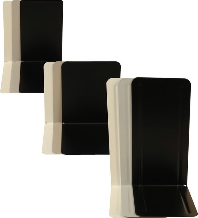 Actual product image Alco Metal bookends (14 x 14 x 14 cm)