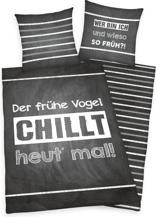 Produktbild Herding Sprüche Bettwäsche