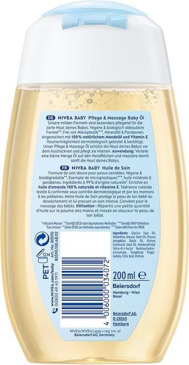 Productafbeelding NIVEA Pflege & Massage Baby Öl