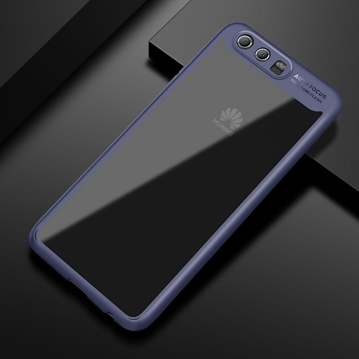 König Design Ultra Slim Case für Huawei P8 Lite 2017 Handyhülle Schutz Cover Bumper Etui Blau (Huawei P8 Lite (2017)), S...
