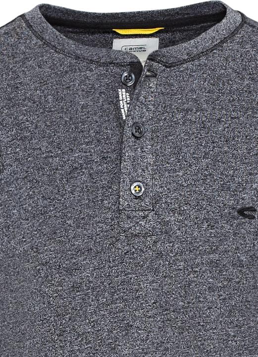 Produktbild Camel Active Langarm Henleyshirt aus nachhaltigen Baumwollmix (L)