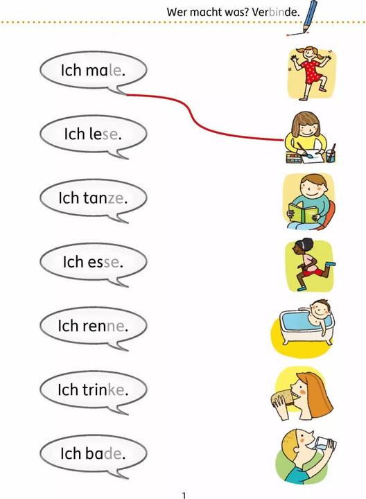 Produktbild Mein Übungsheft Lesen - 1. Klasse: Vom Satz zum Text, A5-Heft (Deutsch, Mascha Greune, Agnes Spiecker, 2021)