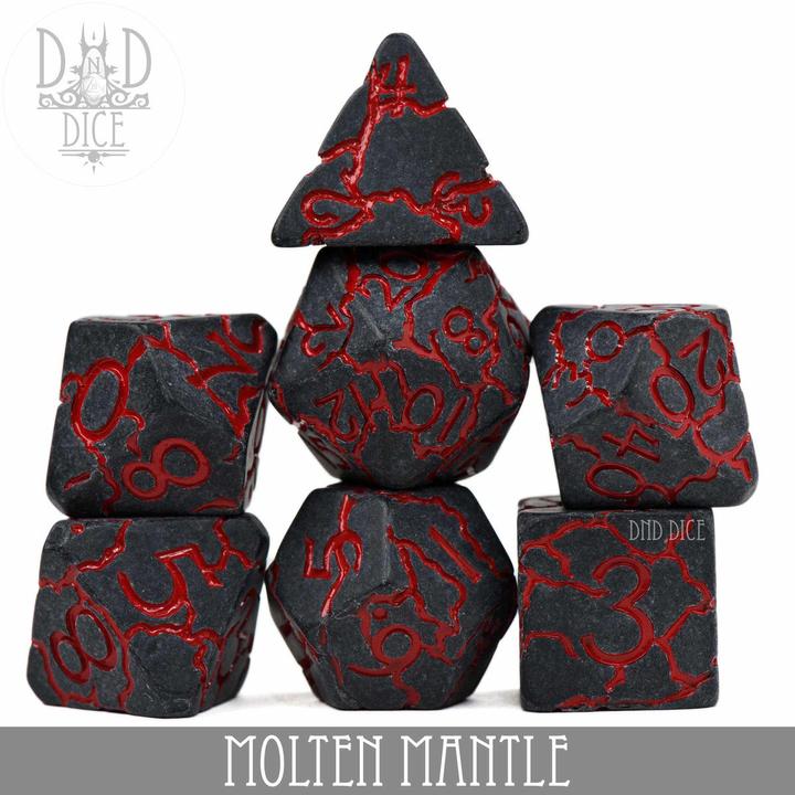 Image du produit DnD Dice Jeu de dés Molten Mantle