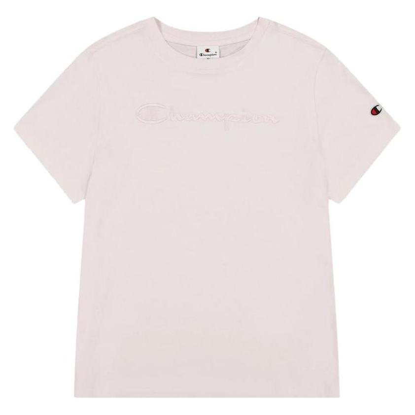 Champion, Damen, Shirts, T-Shirt, Pink, (L)