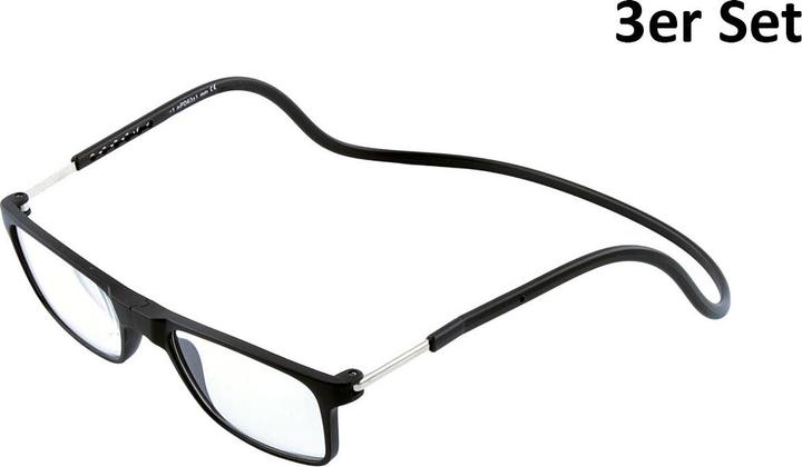 Produktbild 3er Set Lesebrille +3 (+3)