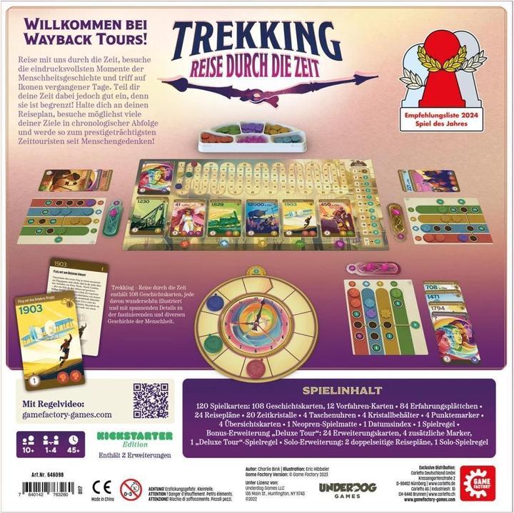 Produktbild Game Factory Trekking – Reise durch die Zeit (d) (Deutsch)