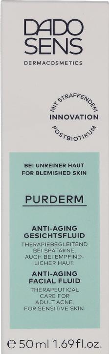 Image du produit Dado Sens Purd Anti Agi Gesichtsflu 50ml (50 ml, Fluide visage)