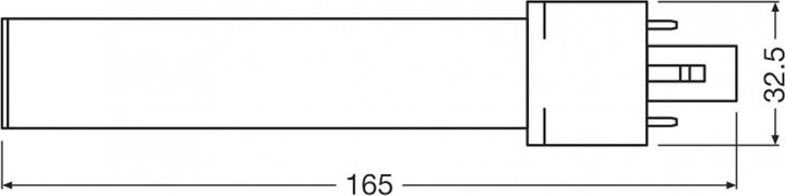 Actual product image Osram Dulux (G23, 4 W, 550 lm, 1 x, D)