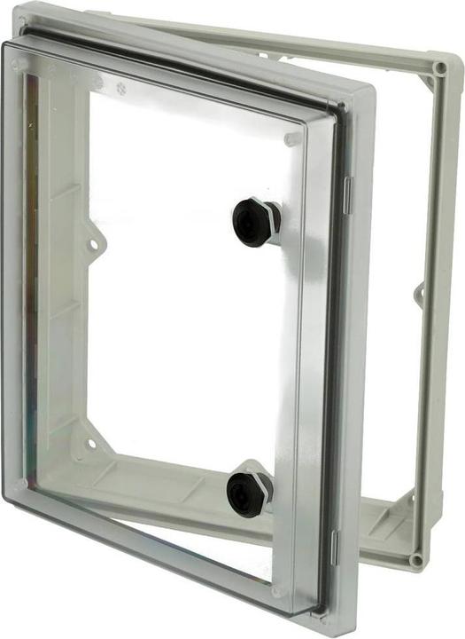 Fibox PW 292409 T Sichtfenster Deckel Transparent, Doppelbart, UV-beständig (L x (Gehäuse)