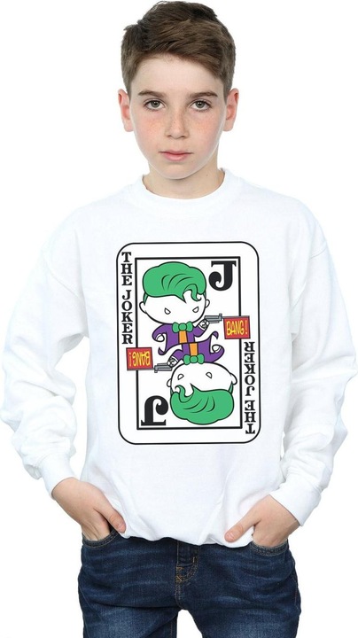 Produktbild Chibi Joker Playing Card Sweatshirt Jungen (140, 146)