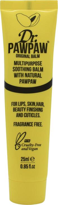 Actual product image Dr. PawPaw Dr PAWPAW Original Clear Multi Use Lip & Skin Balm 25ml (Lip balm, 25 ml)