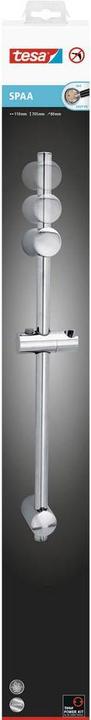 Image du produit tesa Barre de douche SPAA avec solution adhésive sans perçage