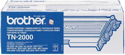 Actual product image Brother Tn-2000 (FC)