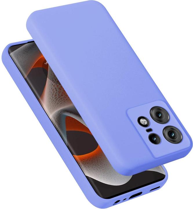 Actual product image Cadorabo Case for Motorola Moto Edge 50 Pro TPU Liquid Silicone Cover