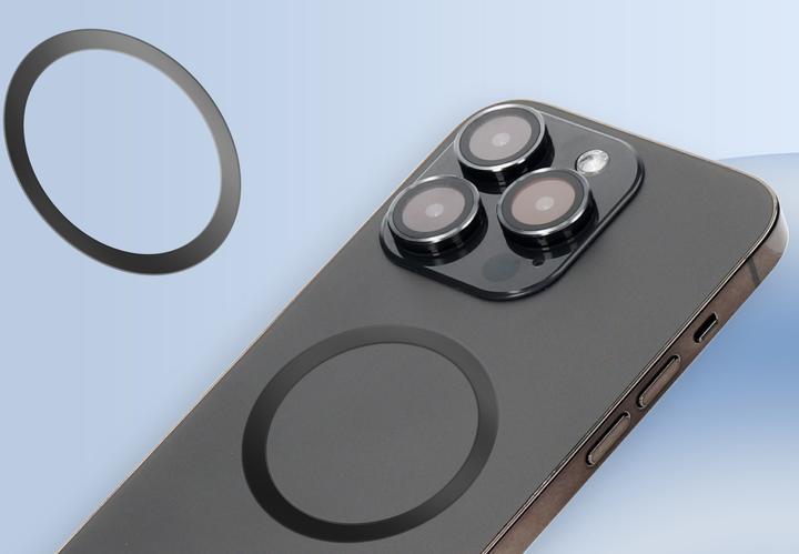 Actual product image Mobiparts MagSafe compatible Ring Black (2pcs)