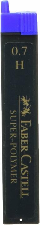 Image du produit Faber-Castell 12 mines de crayon SUPER-POLYMER H 0,7 mm (12 pcs, 0.70 mm, H)